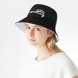 Women's Dual-Sided Bucket Hat UPF 50+ Packable Travel Sun Hat