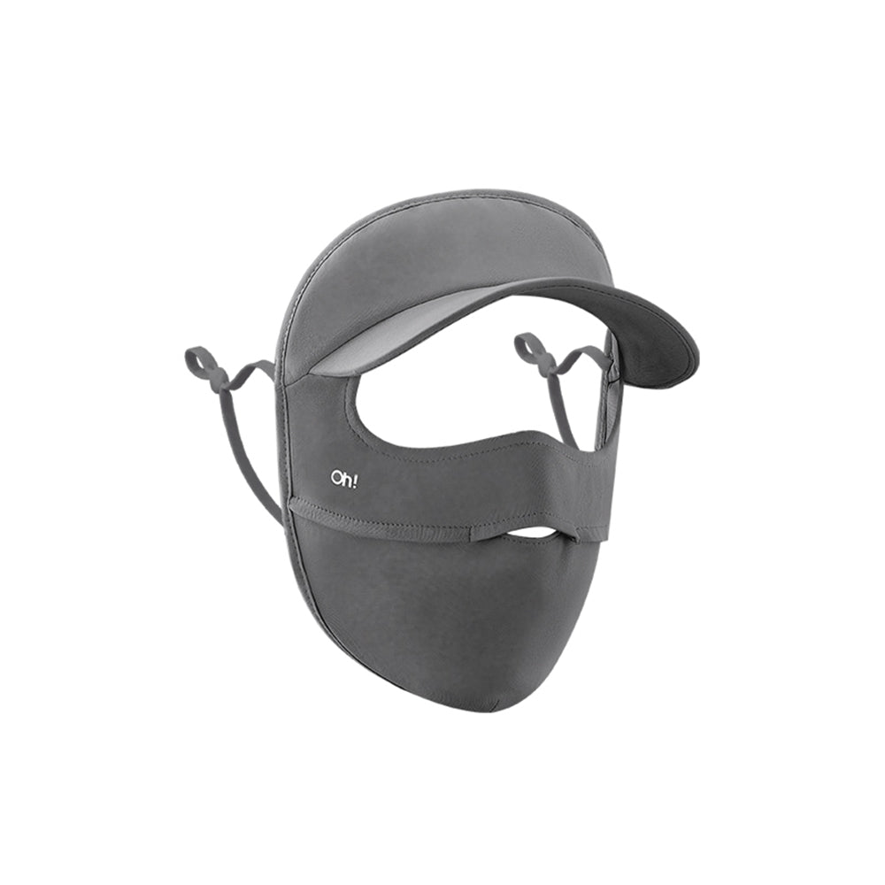 Sun Protection Full Face Mask with Cap Brim UPF 50+ Riding Cover