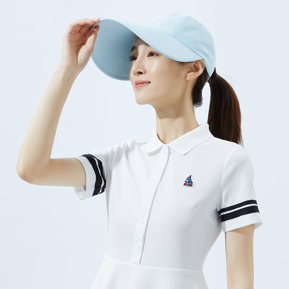 Women's Large Brim Adjustable Baseball Cap UPF 50+