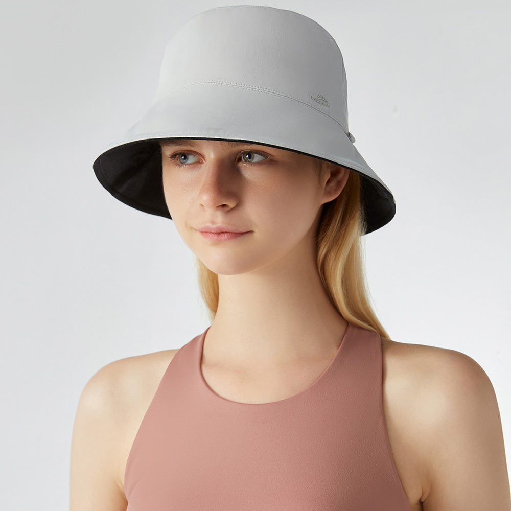 Women's Dual-Sided Bucket Hat UPF 50+ Packable Travel Sun Hat