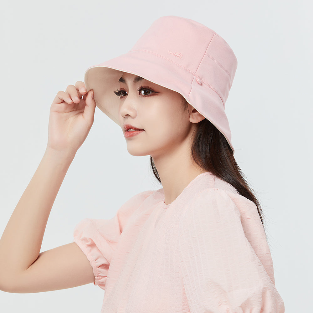 Women's Dual-Sided Bucket Hat UPF 50+ Packable Travel Sun Hat