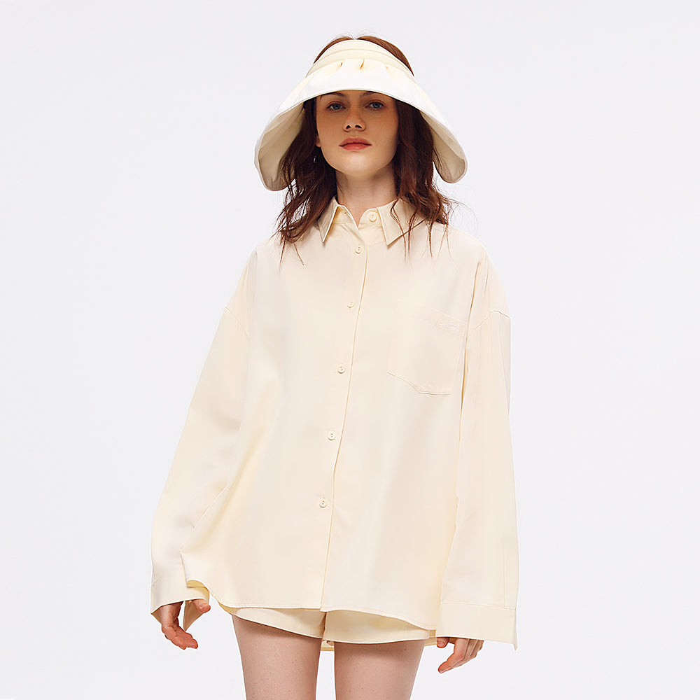 Women's Sun Protection Shirt Loose Tops Clothing UPF 50+