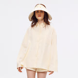 Women's Sun Protection Shirt Loose Tops Clothing UPF 50+