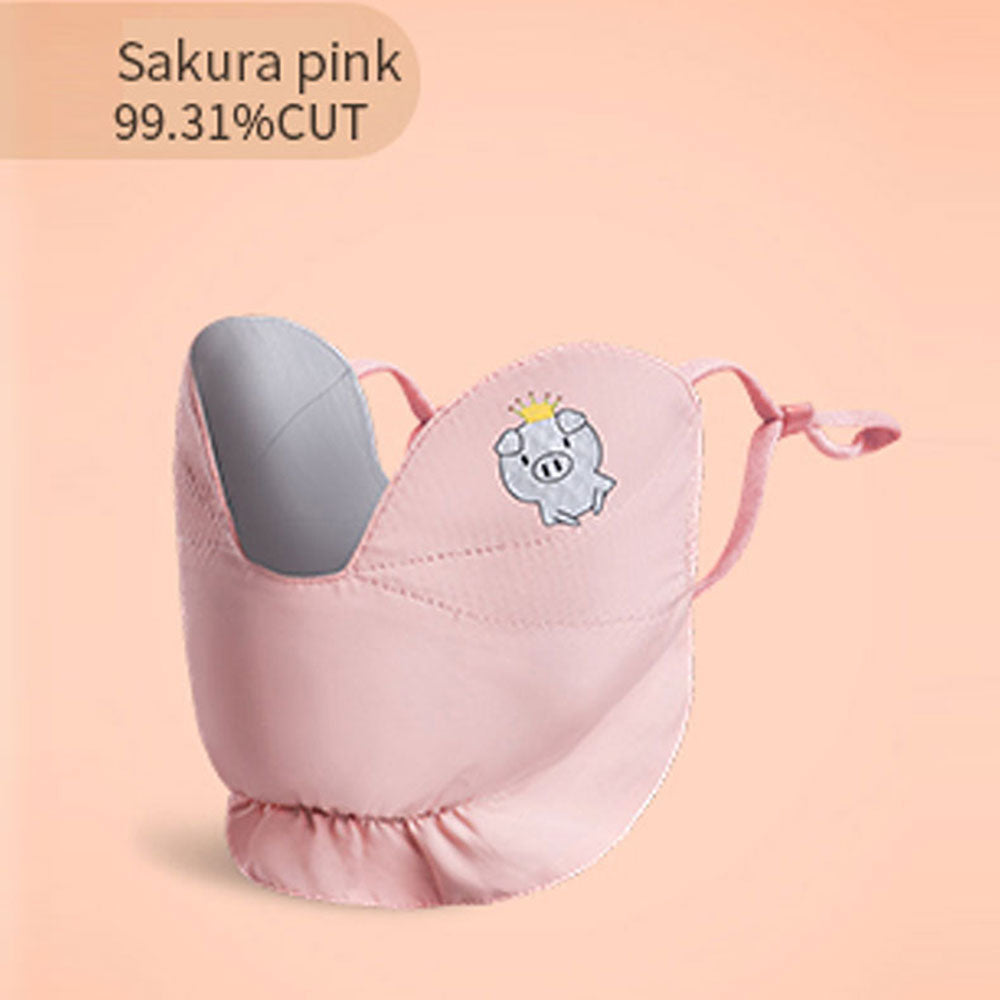 Kid's Outdoor Face Cover Sun Protective Mask UPF 50+
