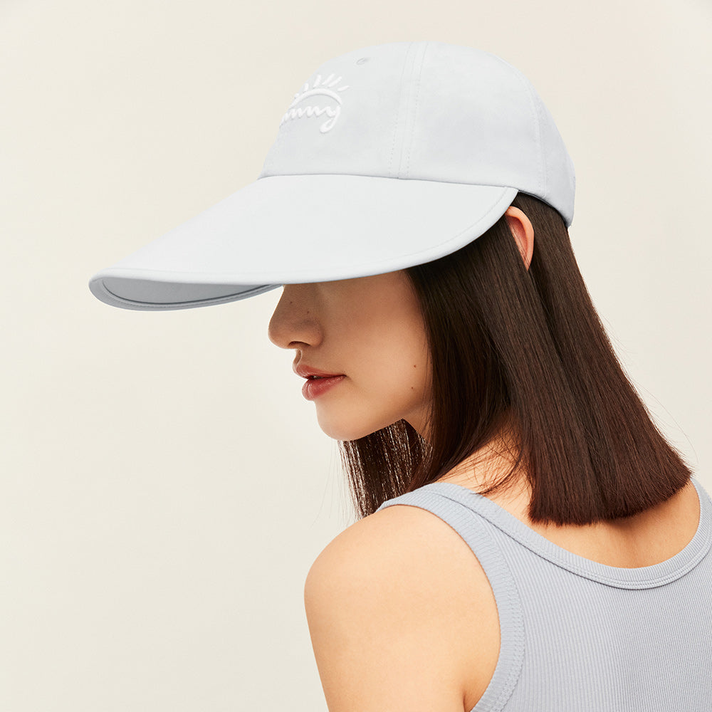 Women's Large Brim Adjustable Baseball Cap UPF 50+