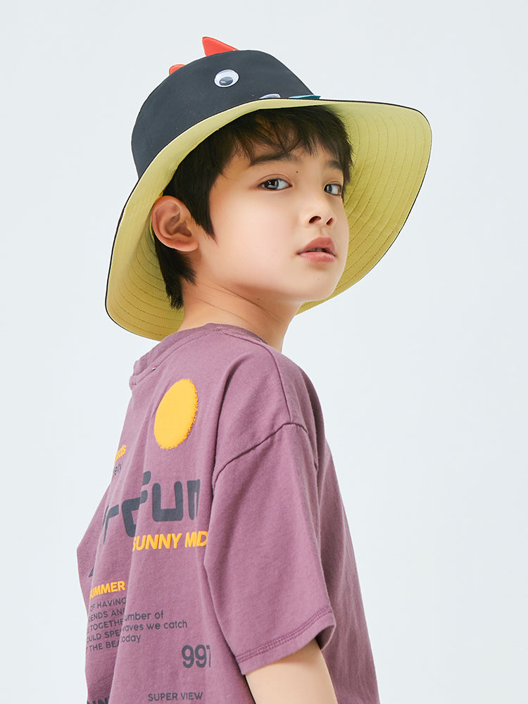Kid's UV Protection Bucket Hat UPF 50+ Wide Brim Sun Caps for Boys Girls