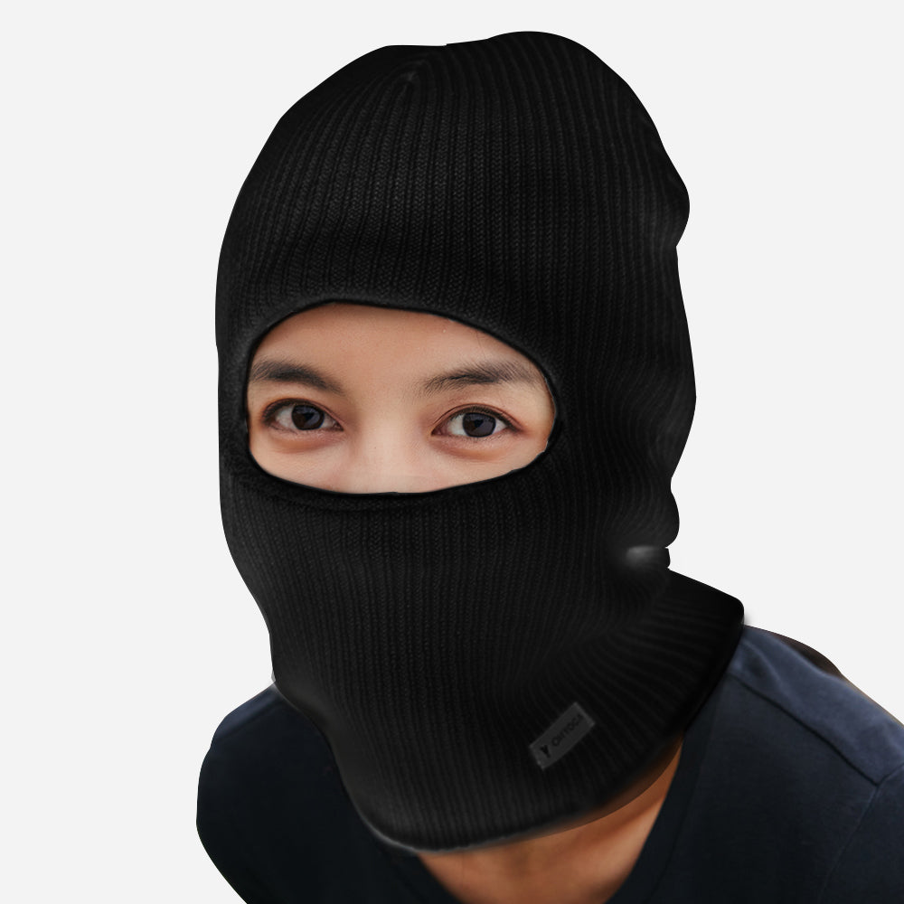 US Stock Winter Beanie Balaclava Knitted Full Face Cover Ski Hats