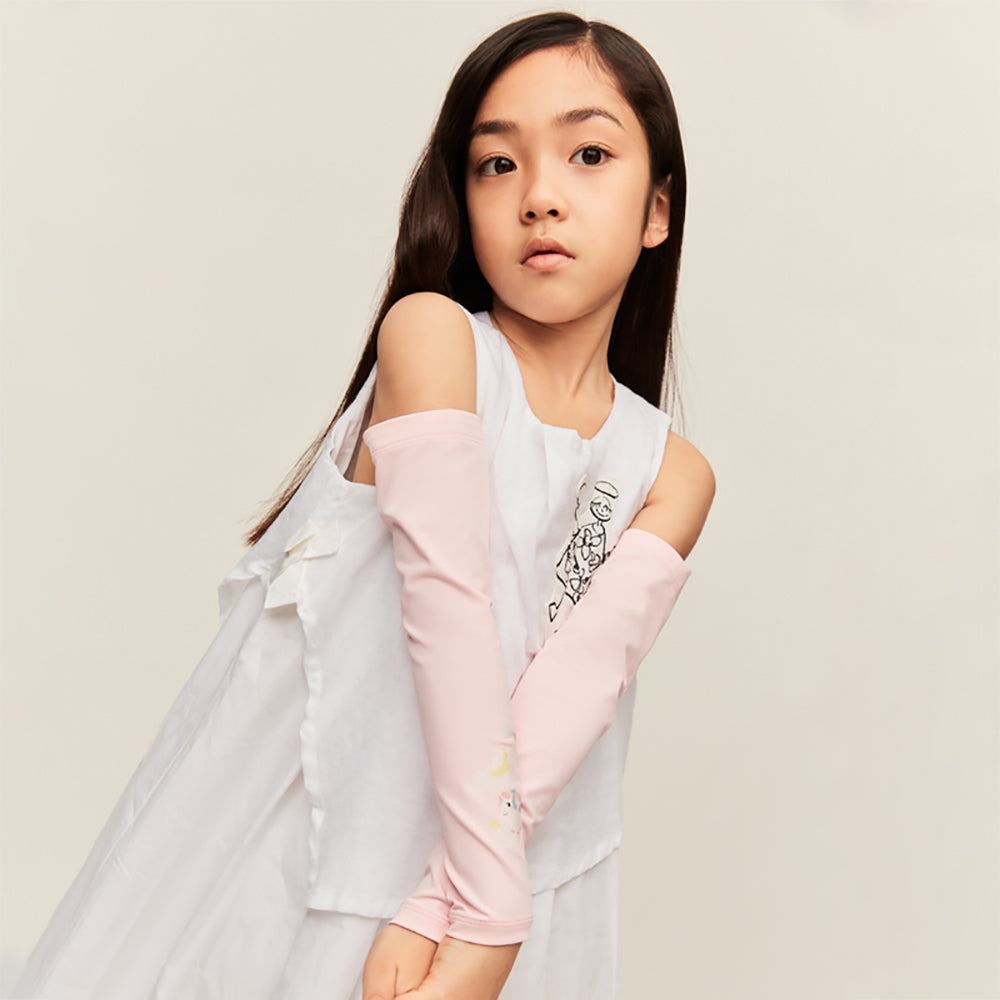 Kid's Sun Protection Arm Sleeves  Athletic Cooling Baseball Covers UPF50+