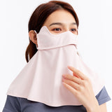 US Stock Sun Protection Face Cover Breathable Neck Gaiter UPF 50+