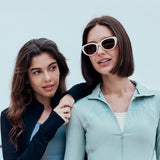 Retro Polarized Sunglasses UV400 Trendy Cat Eye Sun Glasses