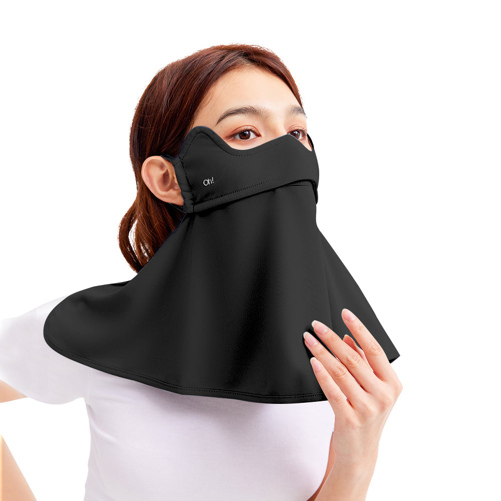 US Stock Sun Protection Face Cover Breathable Neck Gaiter UPF 50+