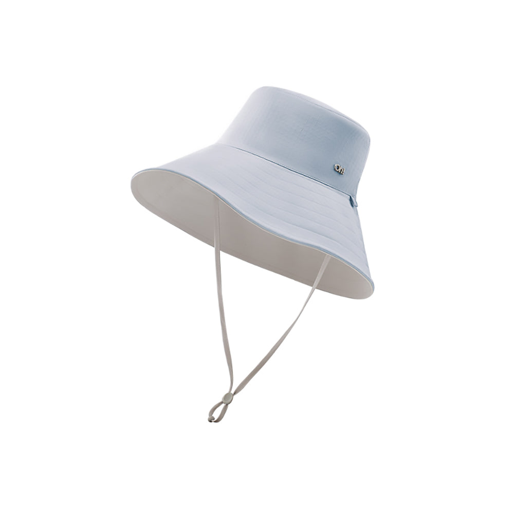 US Stock Women's Bucket Hat Wide Brim Sun Protection UPF50+ Waterproof Reversible Cap