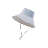 US Stock Women's Bucket Hat Wide Brim Sun Protection UPF50+ Waterproof Reversible Cap