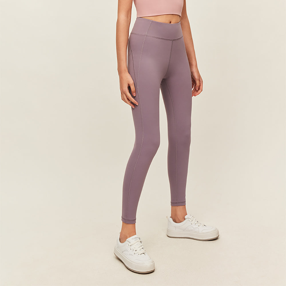 US Stock High Waist Leggings Yoga Pants UPF50+ Fitness Workout Tights