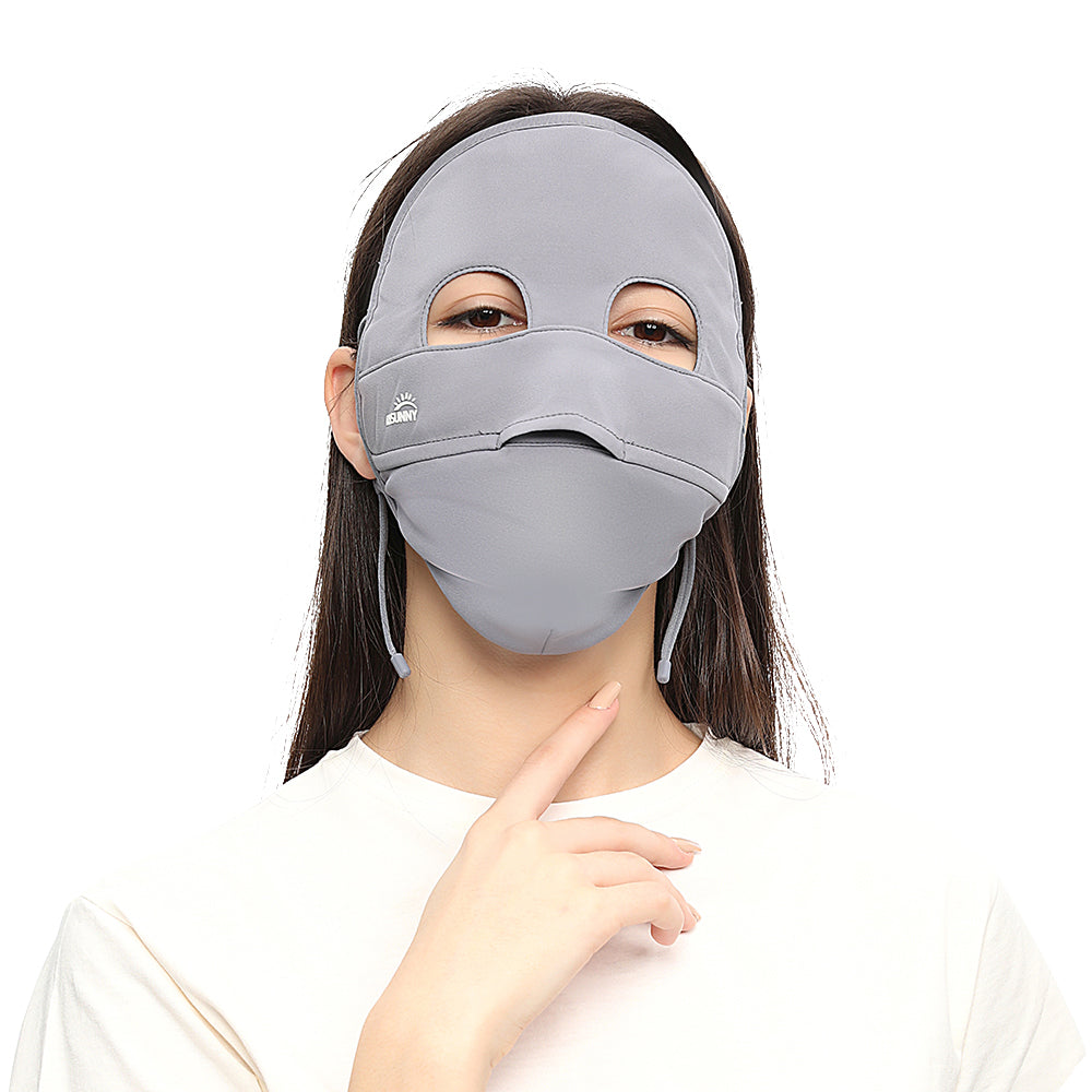 US Stock Sun Protection Full Face Mask UPF 50+ Face Cover