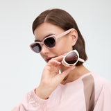 Retro Polarized Sunglasses UV400 Trendy Cat Eye Sun Glasses