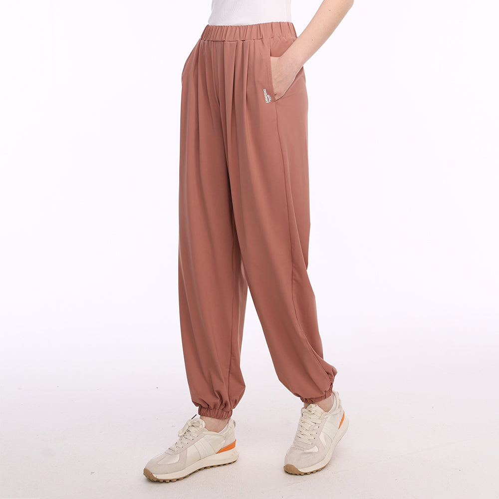 US Stock Women's Loose Pants Lightweight Cooling Trousers UPF50+