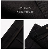 Women's High Waist Slit Hem Pants Thicken Warm Plain Leg Pants