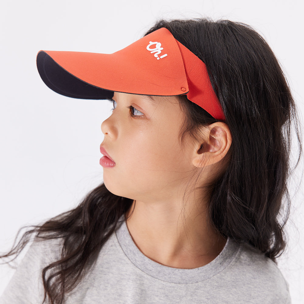 Kid's Visor Athletic Sun Hat for Boys Girls Adjustable Tennis Sport Visors
