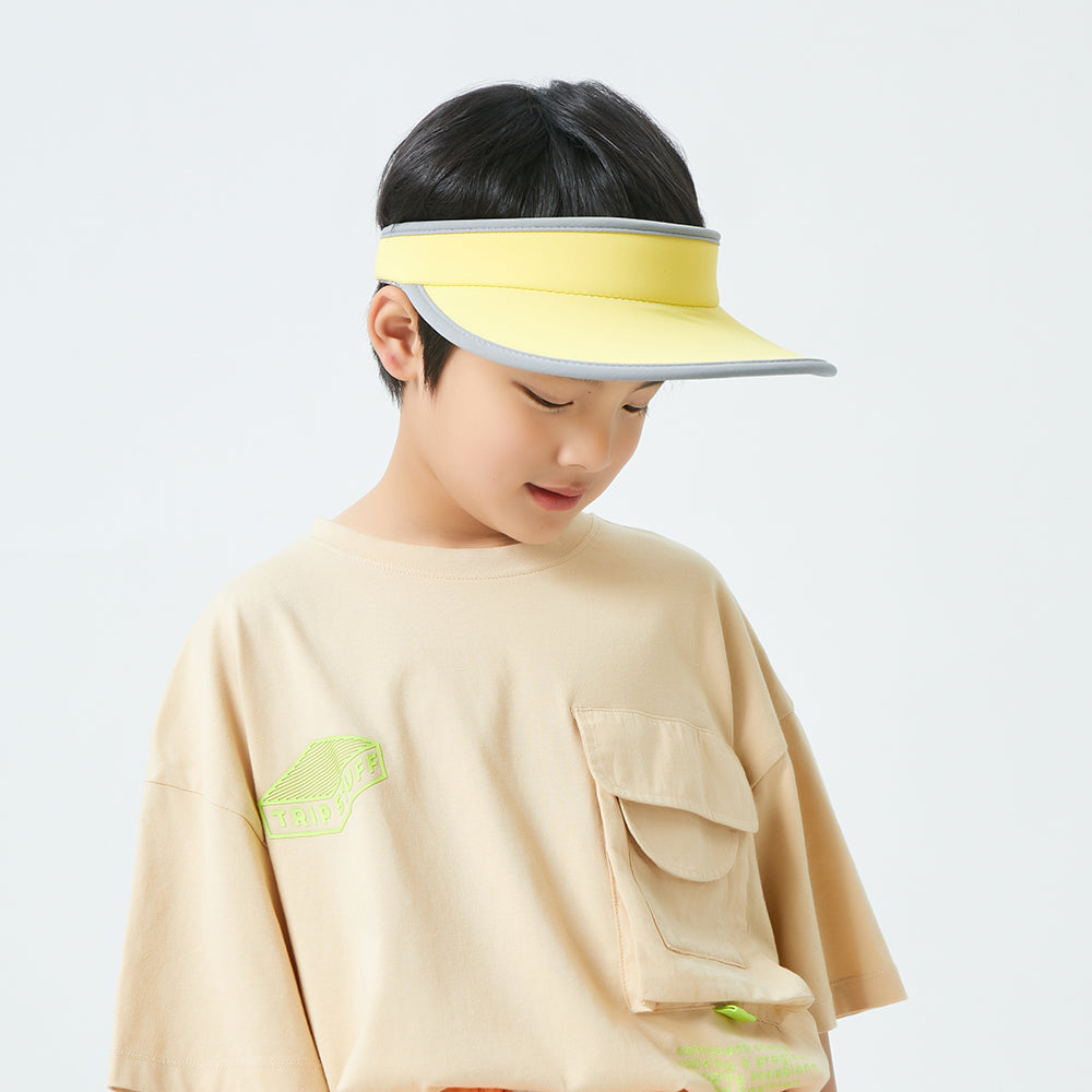 US Stock Kid’s Visor Hat UPF 50+ Wide Brim Sun Protection Caps