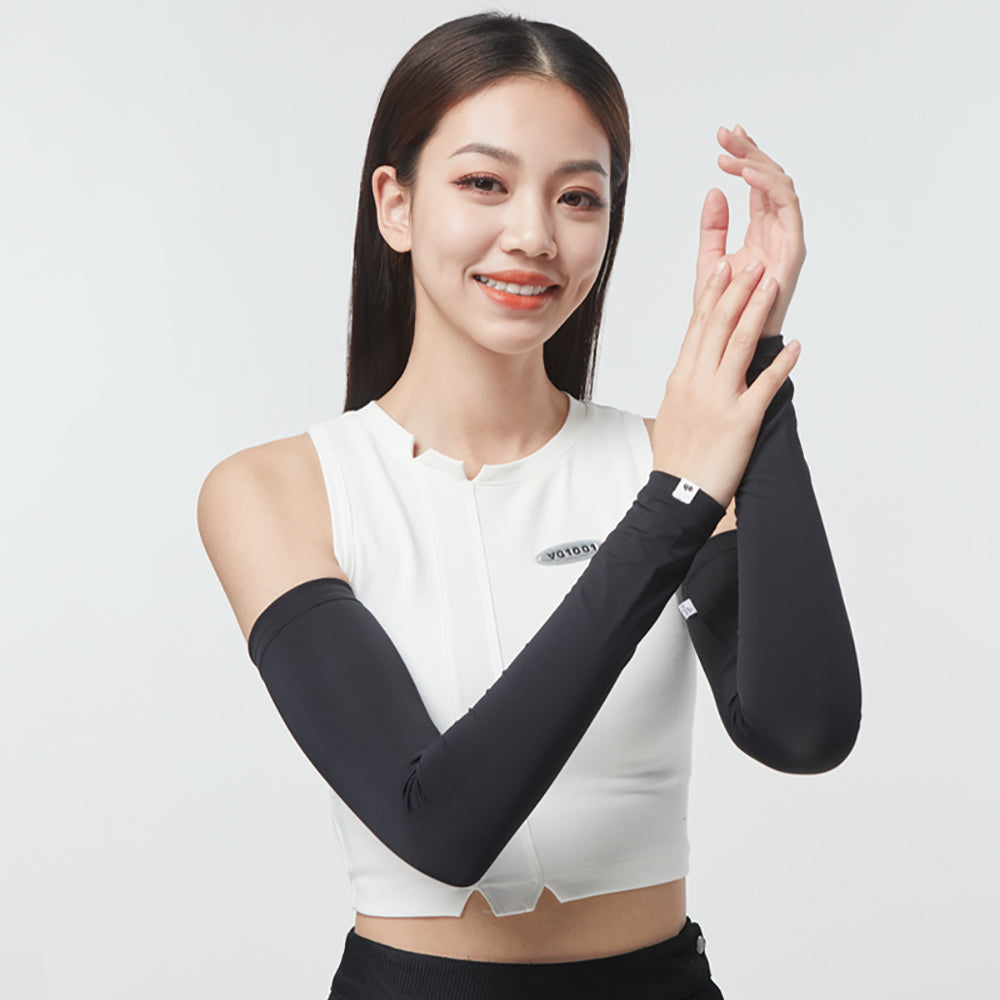 US Stock Sun Protection Sleeves Summer Anti-UV Arm Guards Sleeves UPF 50+