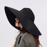 Women's Reversible Bucket Hat Wide Brim Sun Protection Cap UPF 50+