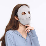US Stock Sun Protection Full Face Mask UPF 50+ Face Cover