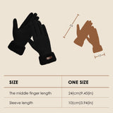 Women's Touchscreen Gloves Winter Warm Anti-Slip Gloves