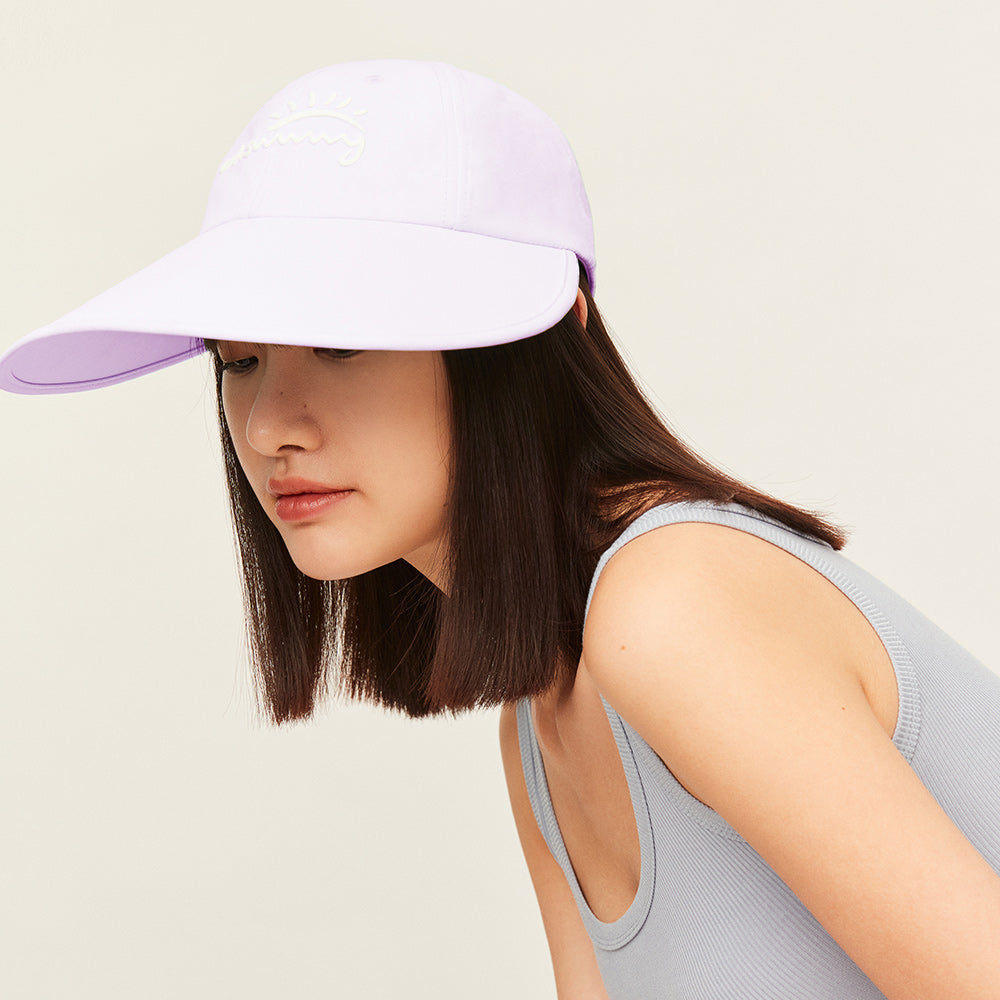 Women's Large Brim Adjustable Baseball Cap UPF 50+