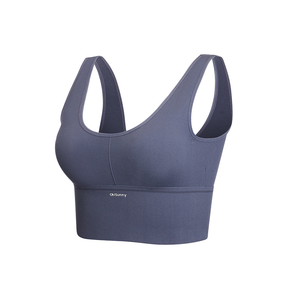 Women's Padded Sports Bra Yoga Tank Tops UPF50+