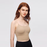 Women's Crop Top Seamless Underwear Tank Sports Camisole UPF 50+
