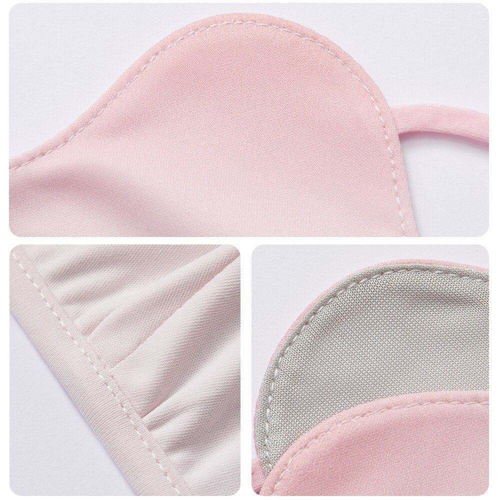 US Stock Women's Sun Protection Face Mask Nose Opening Blusher Sunscreen Breathable Face Cover