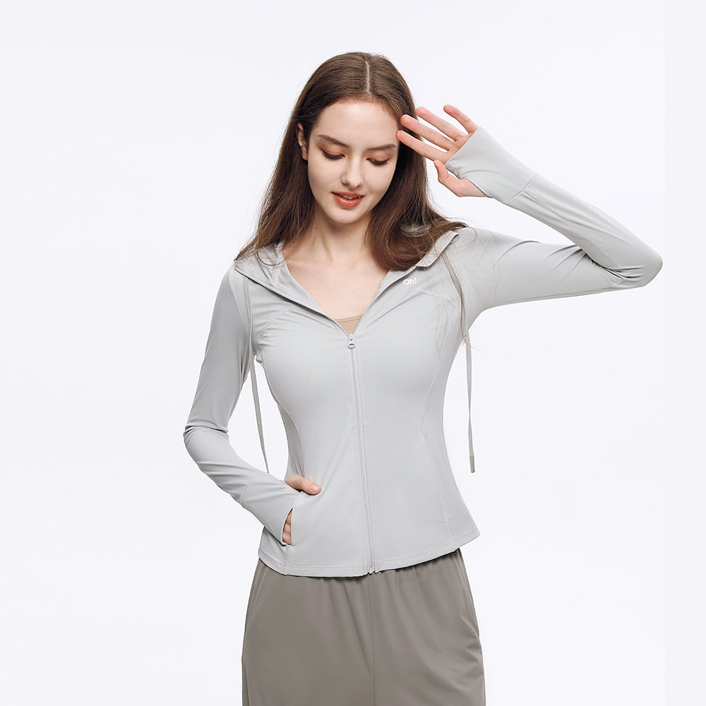 Women's Breathable Jacket UPF 50+ Long Sleeve Sun Protection Coat Tops