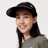 Women's Wide Brim Sun Visor Hat Empty Top Sun Cap UPF50+