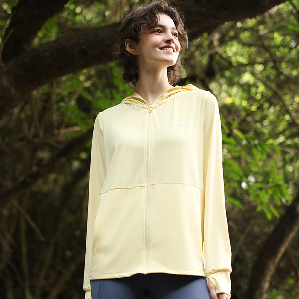 Women's Sun Protection Hoodie Jacket UPF 50+ Long Sleeve Coat