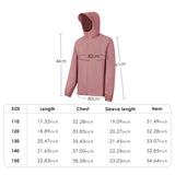 Kid's Sun Protection Hoodie Jackets UPF 50+ for Aged 4-10 Boys Girls