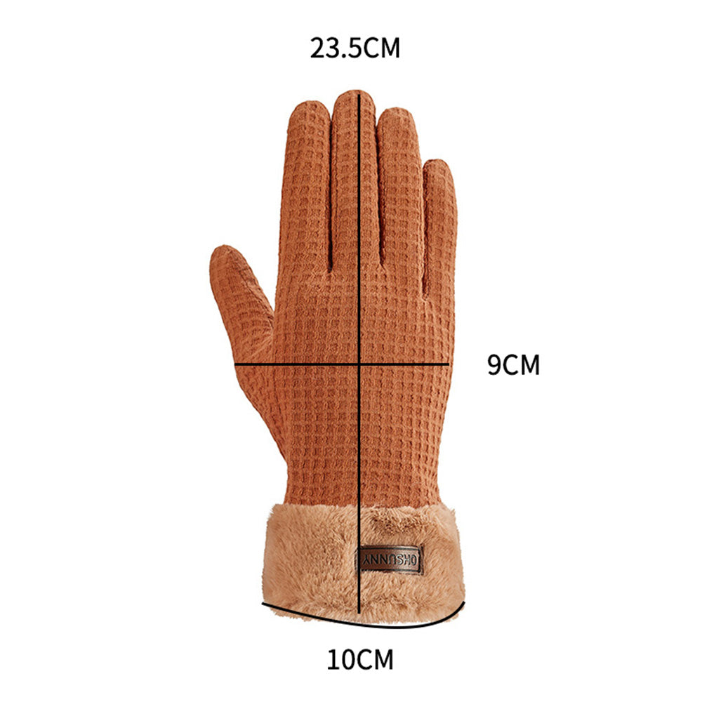 Winter Warm Touchscreen Gloves Windproof for Women