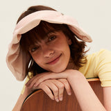 US Stock Foldable Wide Brim Sun Visor Hat UV Protection UPF 50+ Cap Headband