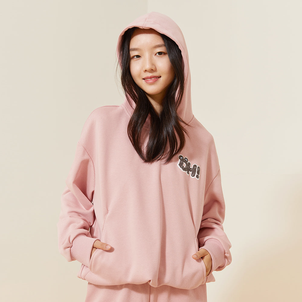 US Stock Women's Casual Hoodies Long Sleeve Pullover Tops Loose Sweatshirt with Pocket