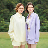 Women's Sun Protection Shirt Loose Tops Clothing UPF 50+
