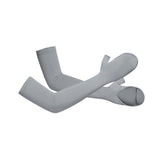 US Stock Women's Long Arm Sleeves Gloves Half-finger Mitten UPF 50+