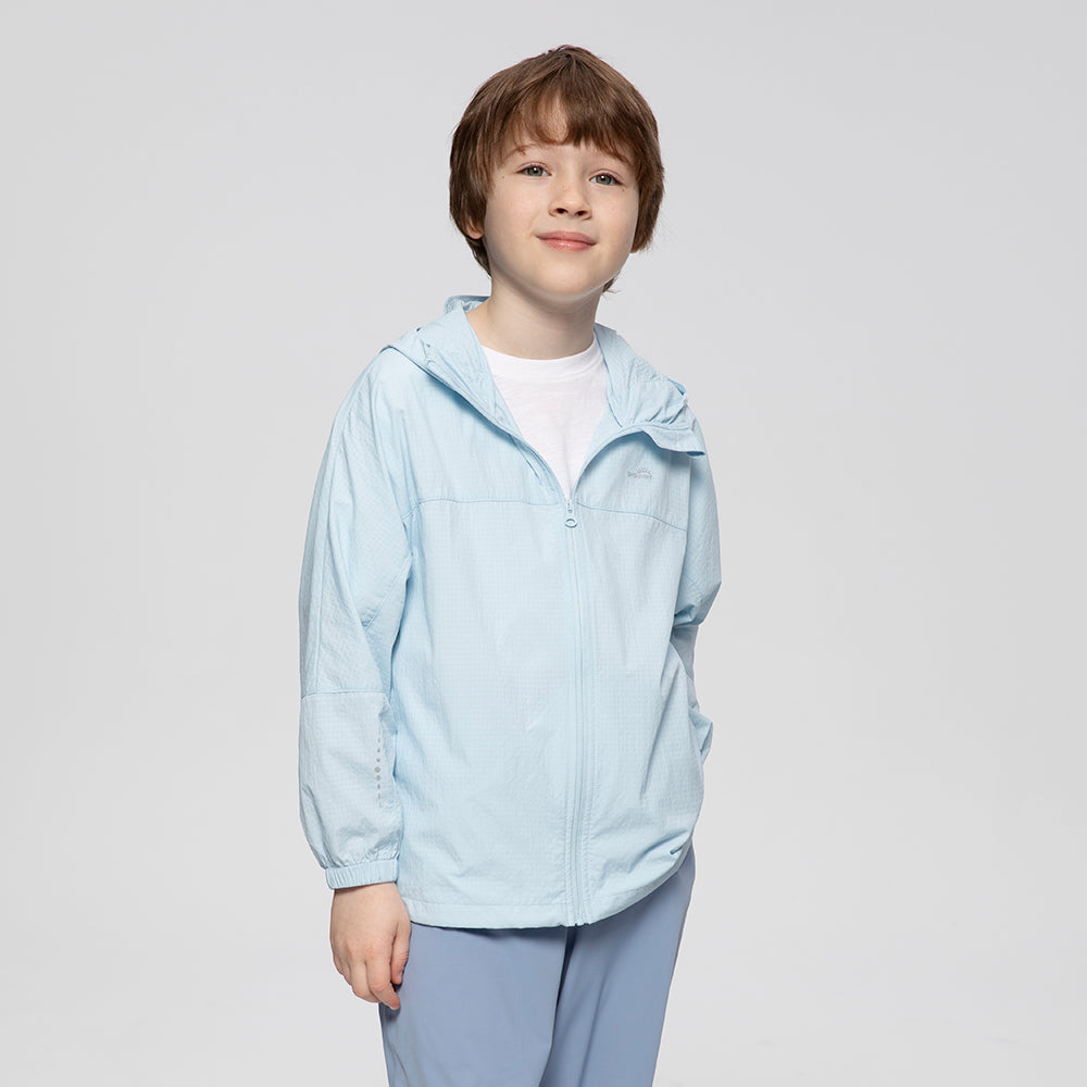 Kid's Sun Protection Hoodie Jackets UPF 50+ for Aged 4-10 Boys Girls