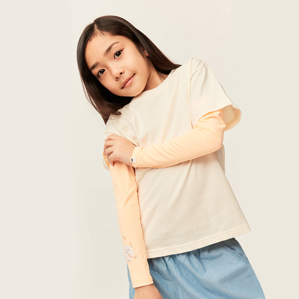 Kid's Sun Protection Arm Sleeves  Athletic Cooling Baseball Covers UPF50+