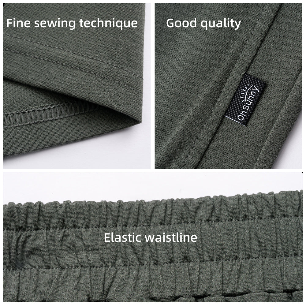 US Stock Women's Wide-Leg Pants Oversize Loose Trousers UPF50+