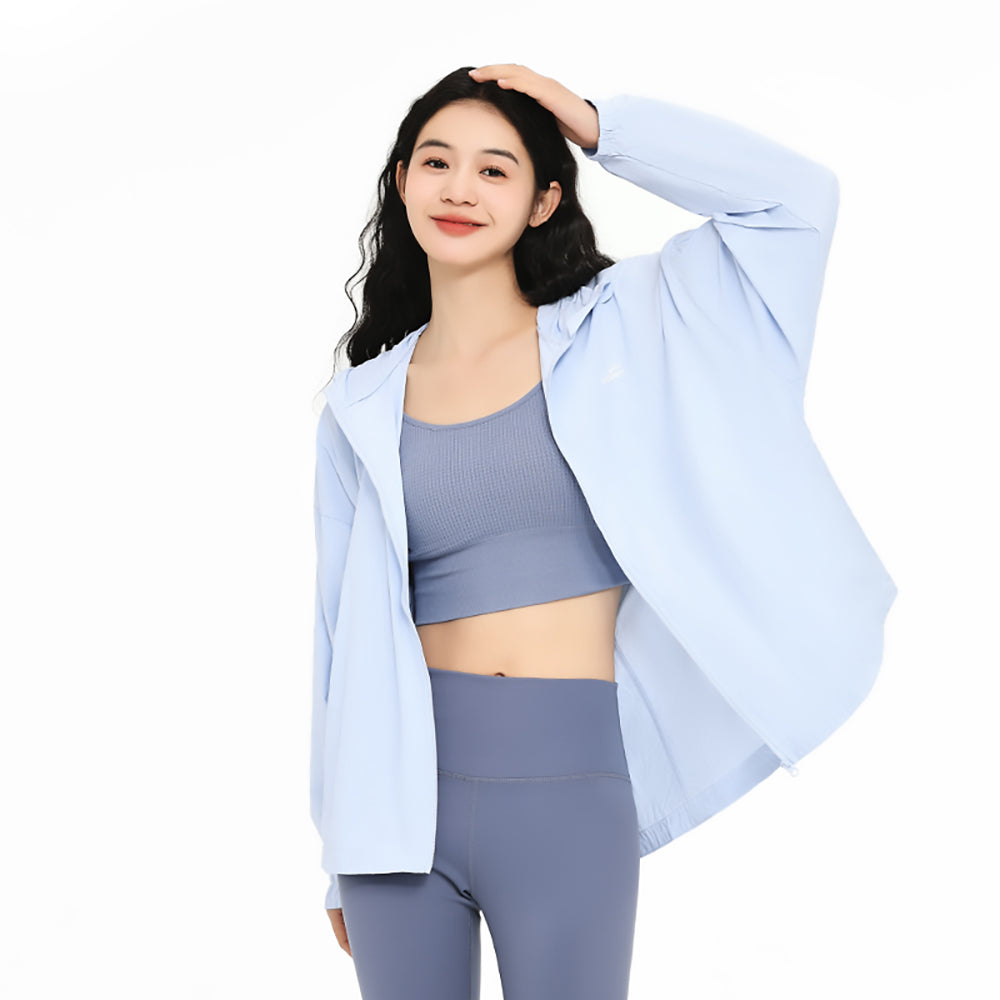 Women's Sun Protection Hoodie Long Sleeve Outdoor Jacket UPF 50+