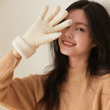 Winter Warm Touchscreen Gloves Windproof for Women