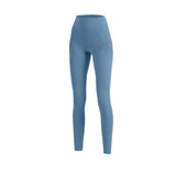 US Stock High Waist Yoga Pants with Pockets Tummy Control Workout Leggings