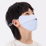Breathable Kid's Sunscreen Mask UPF 50+ Washable Reusable Anti-UV Face Covering
