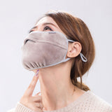 Winter Warm Face Cover Nose Opened Breathable Facemask