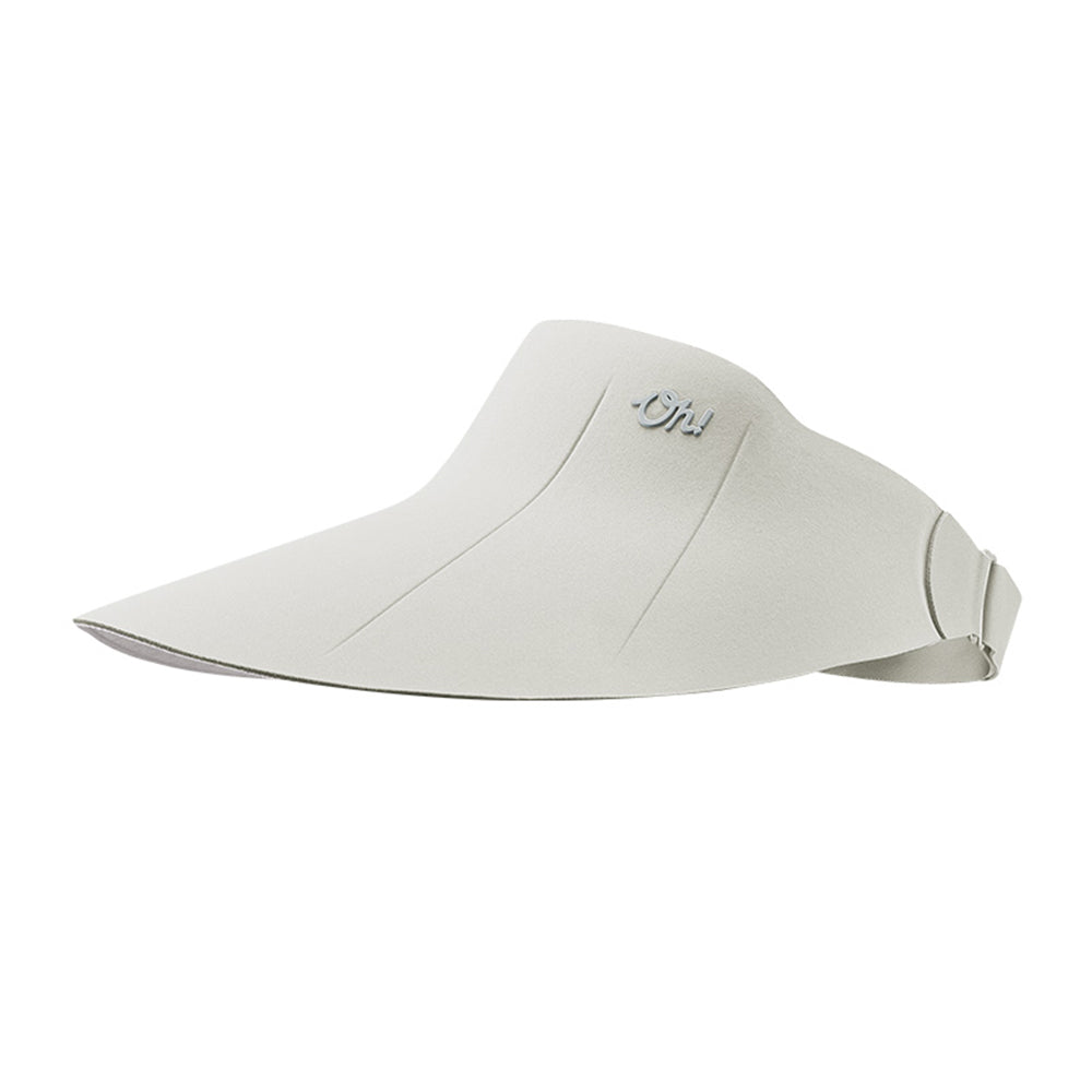 US Stock Women's Visor Cap Dual-Sided Roll-up Foldable Sun Hat UPF 50+